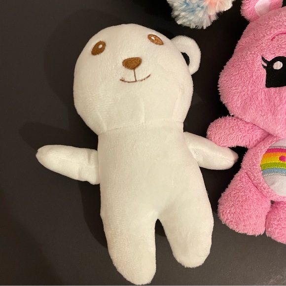 Lot of 7 plushies mixed brand Ty beanie Lola Llama Care Bear, Stuffed animal toy - Picture 6 of 8